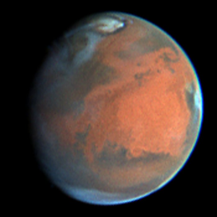 Rapid Weather Change Observed on Mars