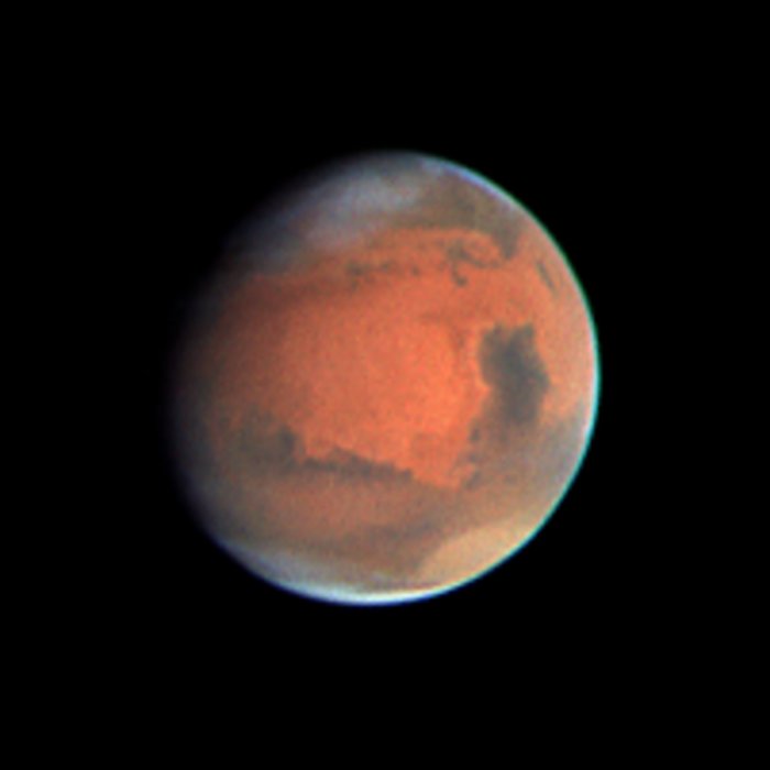 Mars Heading Towards Autumn as Mars Global Surveyor Begins Aerobraking