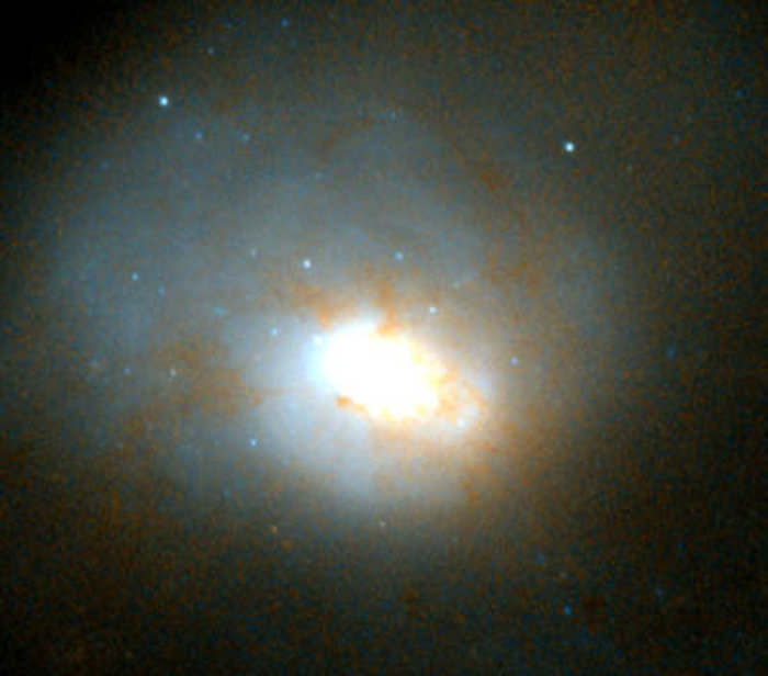 Central region of HST image of NGC 3921