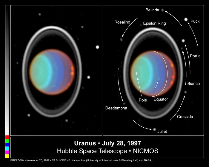 Hubble Tracks Clouds on Uranus