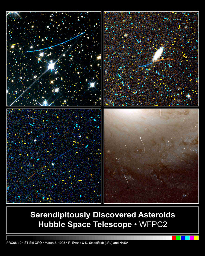 Serendipitously Discovered Asteroids