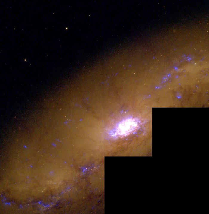 Starburst Galaxy NGC 1808