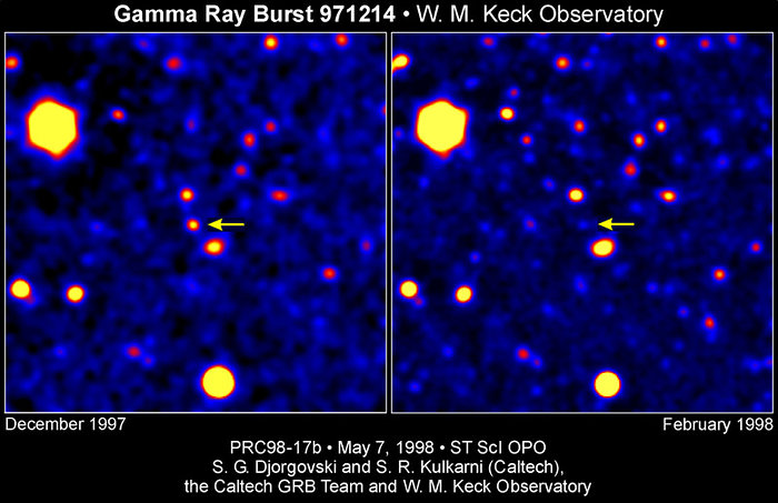 Gamma ray burst 971214