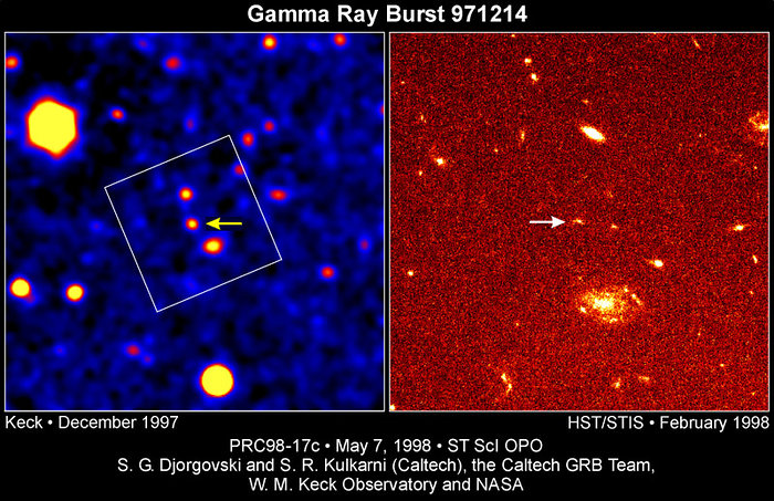 Gamma ray burst 971214