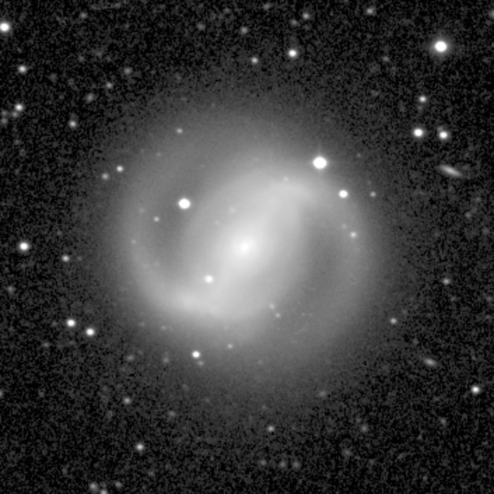 Galaxy NGC 4314 (Ground-Based View)