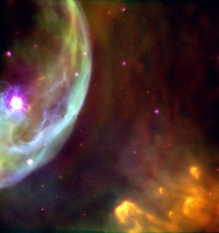 Blowing cosmic bubbles