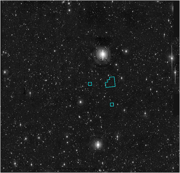 HDF-S on ground-based image