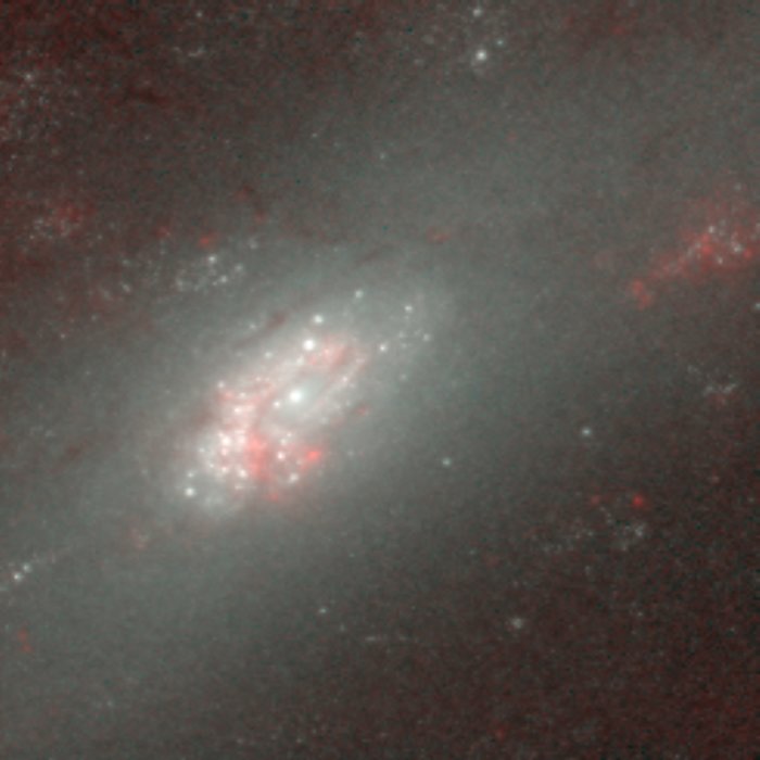 Hubble's Infrared Galaxy Gallery. A View of NGC 2903
