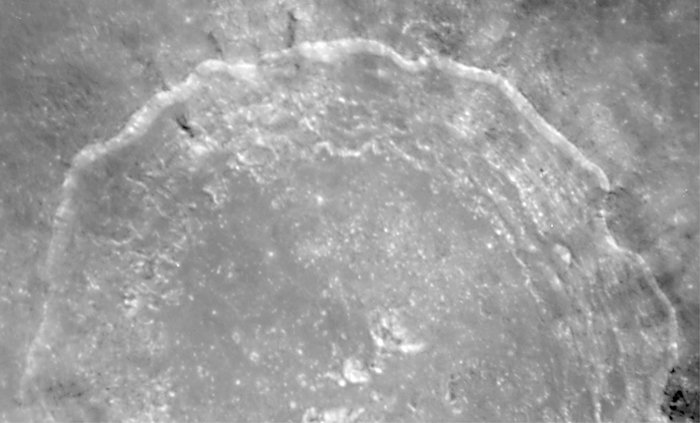 Crater copernicus on the Moon