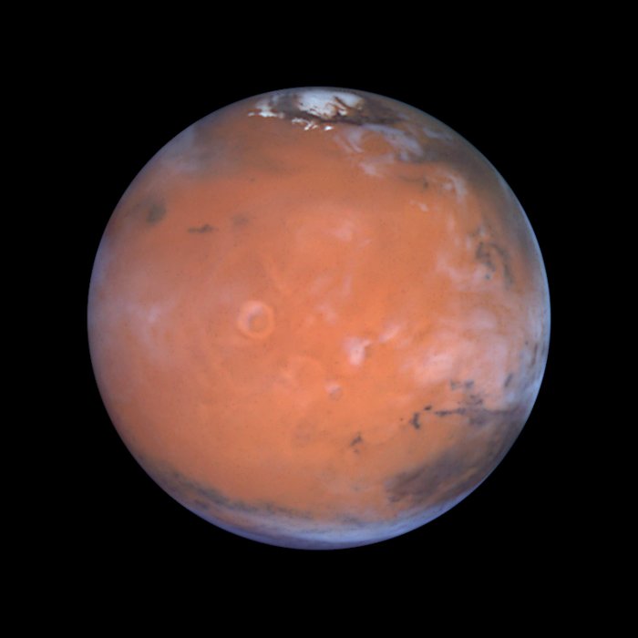 Mars at Opposition (the Tharsis Region)