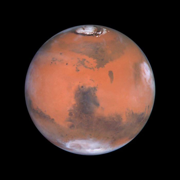 Mars at Opposition (the Syrtis Major Region)