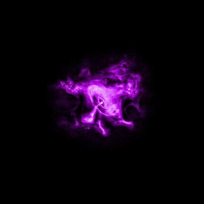 Chandra X-ray Observatory (X-ray) Image of the Crab Nebula