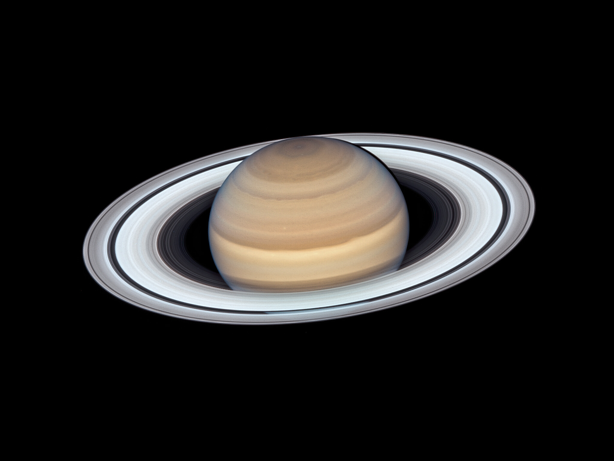 View Of Saturn From Telescope
