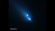 Animation: Fragmenting comet C/2025 K1 (ATLAS)