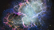 Pan Video: The Crab Nebula (new Hubble image from 1999/2000 data)